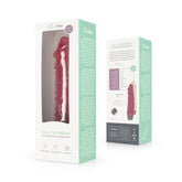 Jelly Supreme - Realistische Vibrator - Roze/Glitters - PlayForFun
